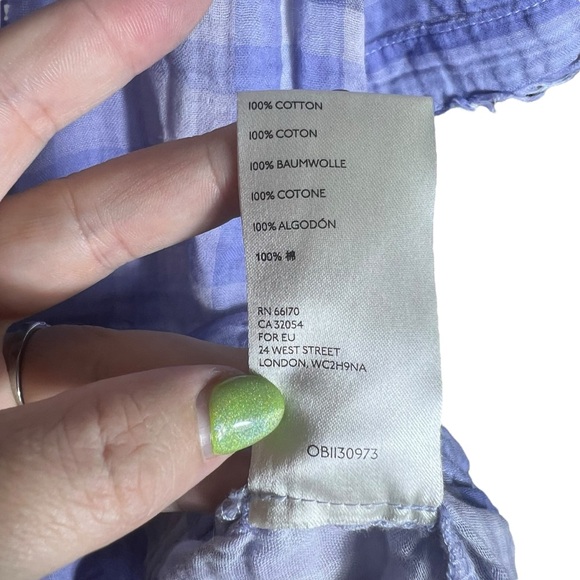 Anthropologie Pilcro Bette Babydoll Blouse, XS - Picture 8 of 14